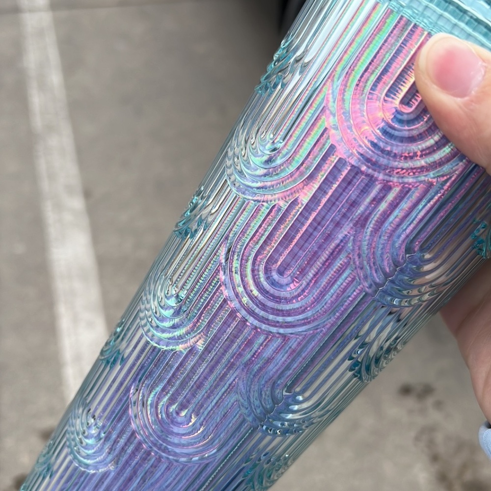 Starbucks iridescent tumbler